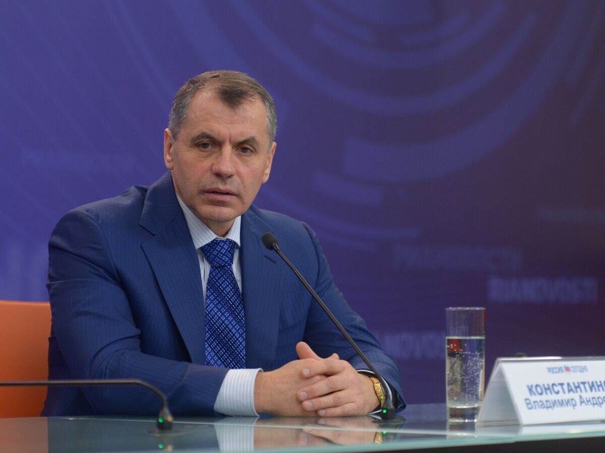    Председатель Государственного совета Крыма Владимир Константинов | © РИА Новости / Владимир Трефилов