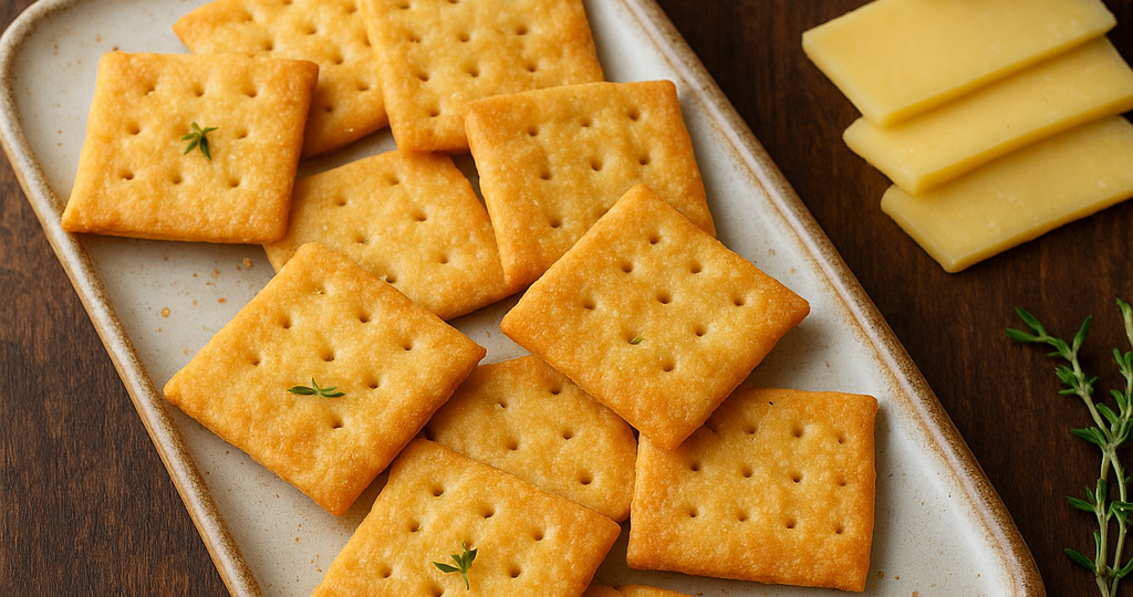 Крекеры с сыром — маленькая форма большого гастрономического удовольствия
