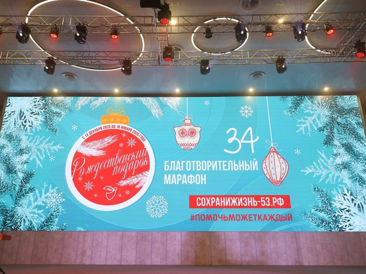     В Новгоодской области запустили благотворительный марафон «Рождественский подарок». фото с сайта правительства Новгородской области