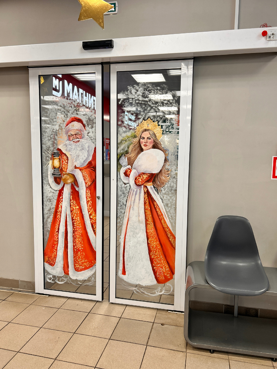 Раздвижные двери с Магните