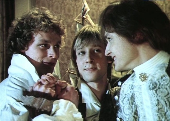 Кадр из фильма «Гардемарины, вперёд!» (1987). Скриншот.