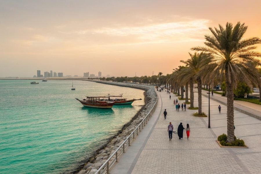 Набережная в Аджмане