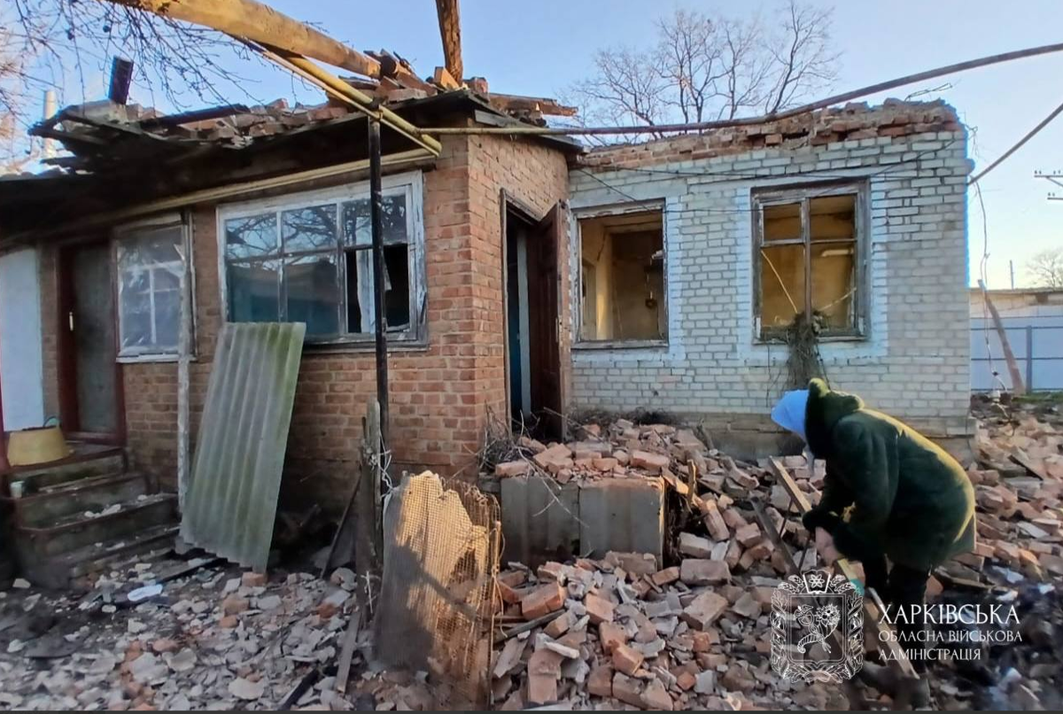 Фрагмент сводок с официального канала Харьковской облгосадминистрации