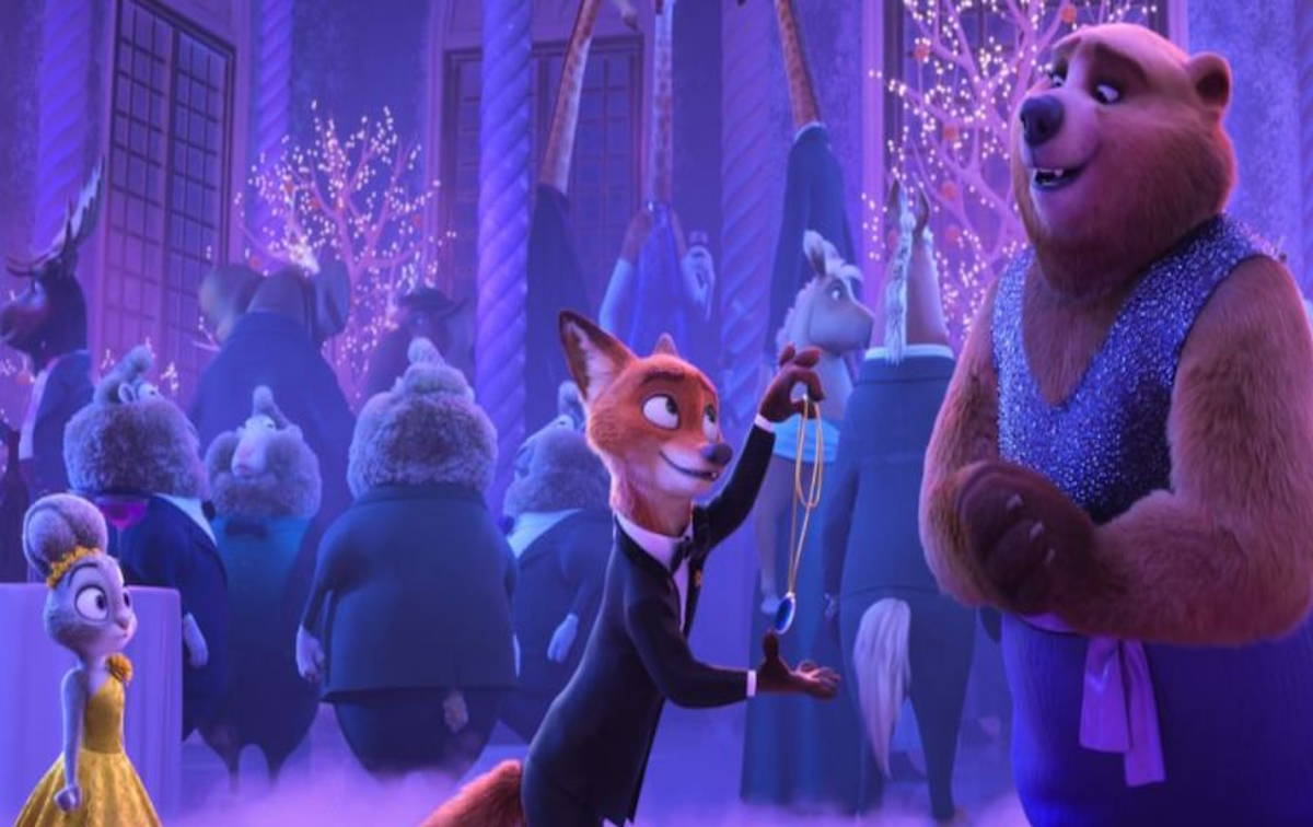 Ник и Джуди проникают на светский вечер Рысевичей