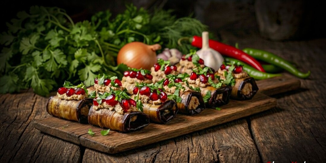 Грузинские бадрижаны с орехом и гранатом: это для вкуса, а не для церемоний