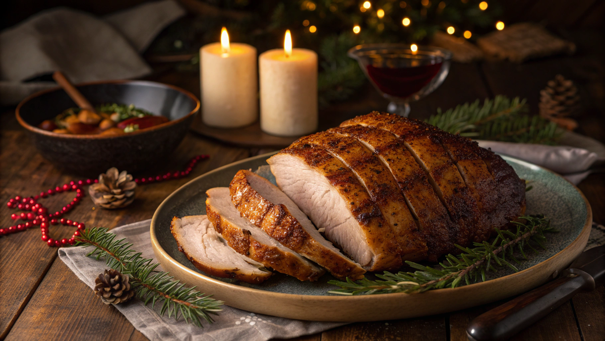 Запечённое праздничное мясо