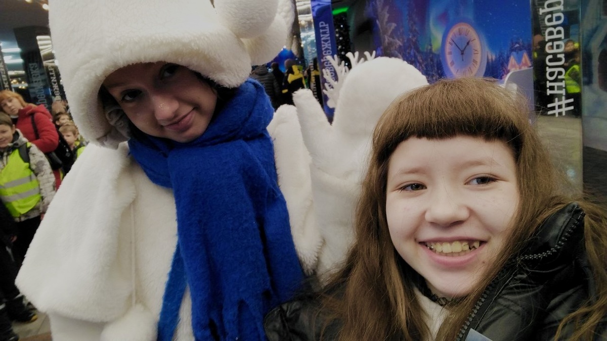 Прислала фото, уже в Ледовом 