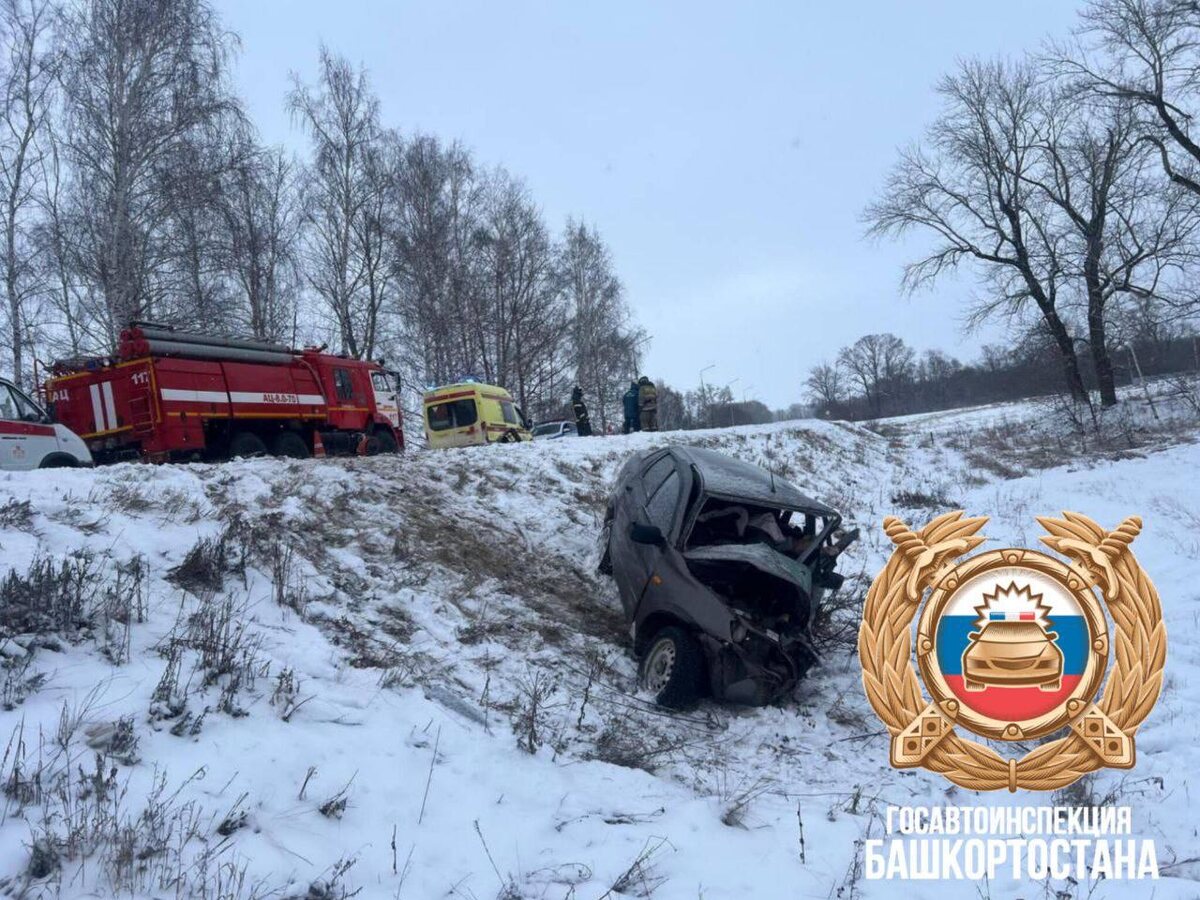    Семейная пара погибла в ДТП в Давлекановском районе Башкирии