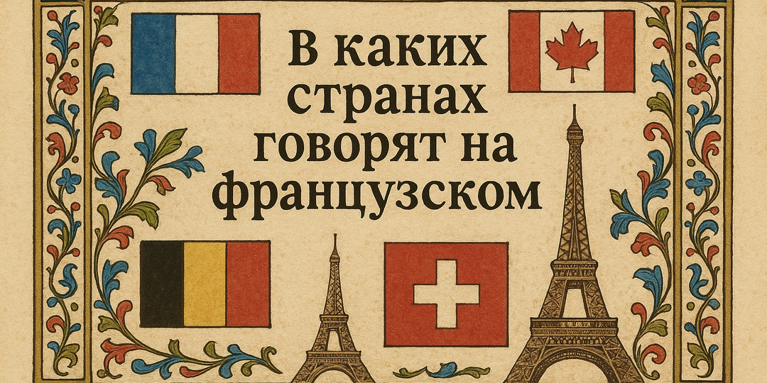 В каких странах говорят на французском