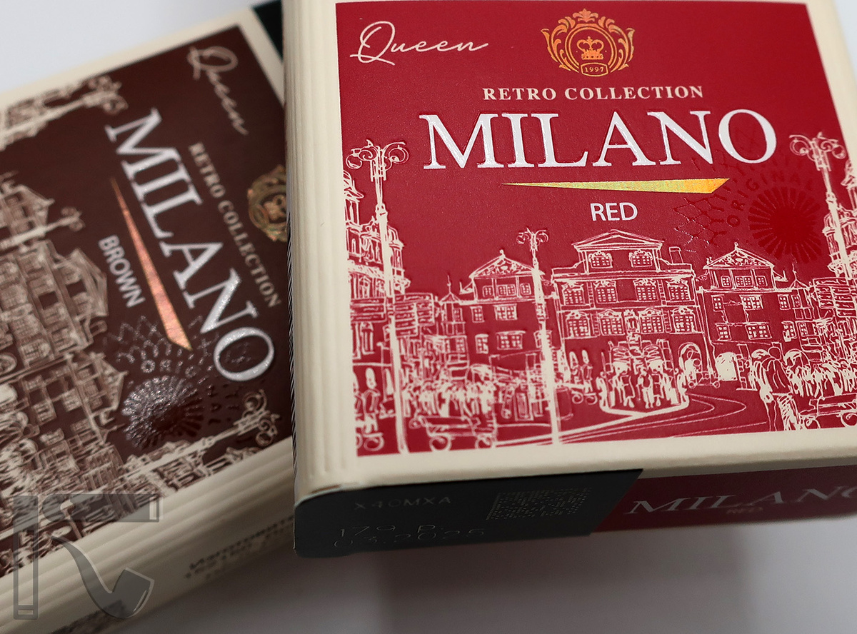 Сигареты Milano Retro Collection. Фото: © канал "Уголок Курильщика"