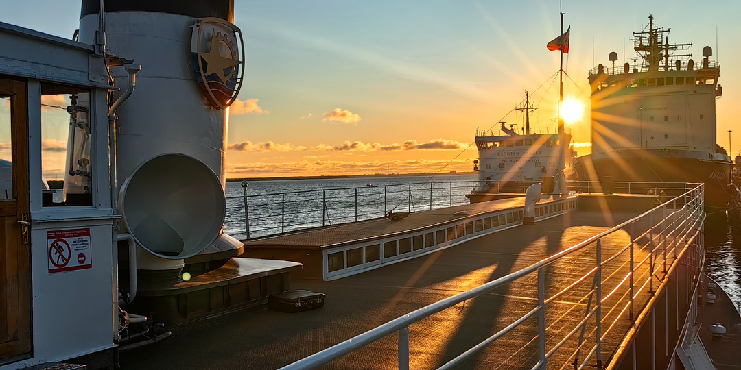 Русский Север, закат на Двине, пароход-колёсник «Гоголь» и я: как оживают легенды