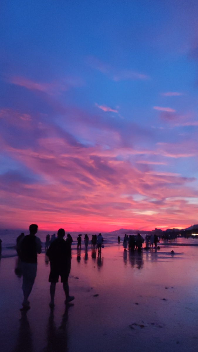 Закат на о. Хайнань. 