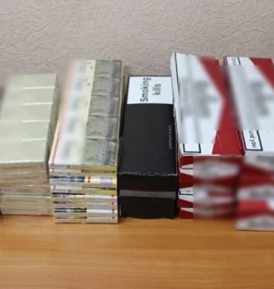 Конфискованые сигареты