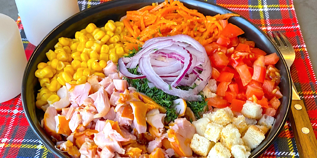 Праздничный салат как из Магнита, только вкуснее!