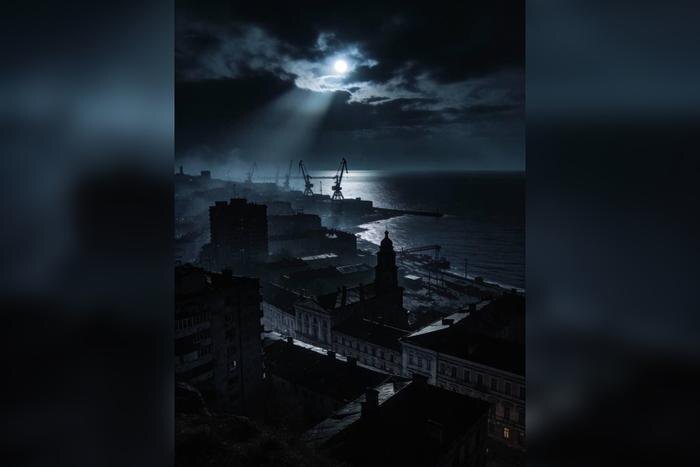 В Одессе после удара «Кинжалов» наступил блэкаут. Обложка © Telegram /Политика Страны