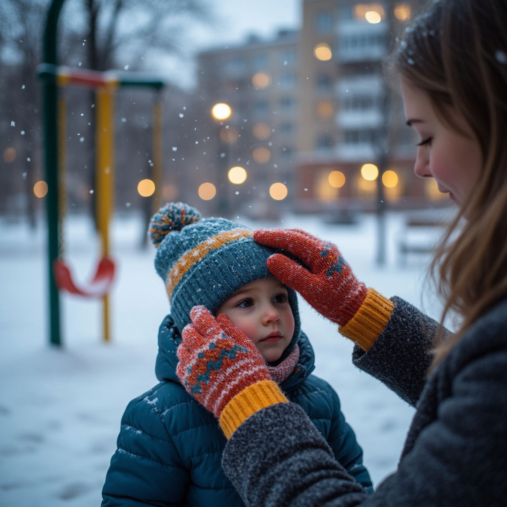 История о материнстве, личных границах и добрых, но непрошеных советах. Молодая мама на детской площадке сталкивается с напором житейской «заботы».