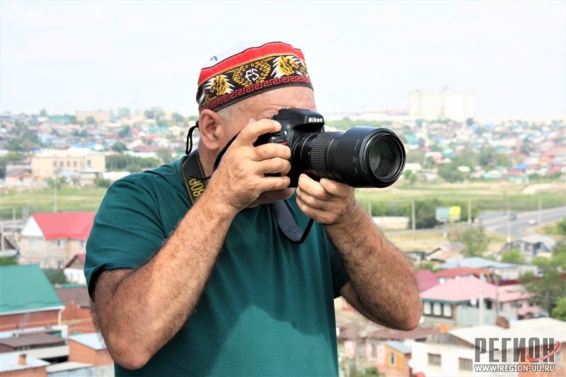 Константин Шумский на фотомарафоне в Троицке. Автор снимка: Олег Сойнов / предоставлено для публикации hornews.com