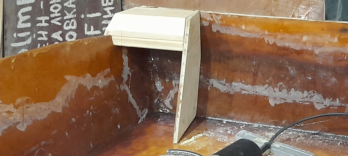 Закладные под крепления кормовых уток (Галерея фото)