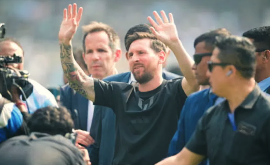     Лионель Месси в Индии