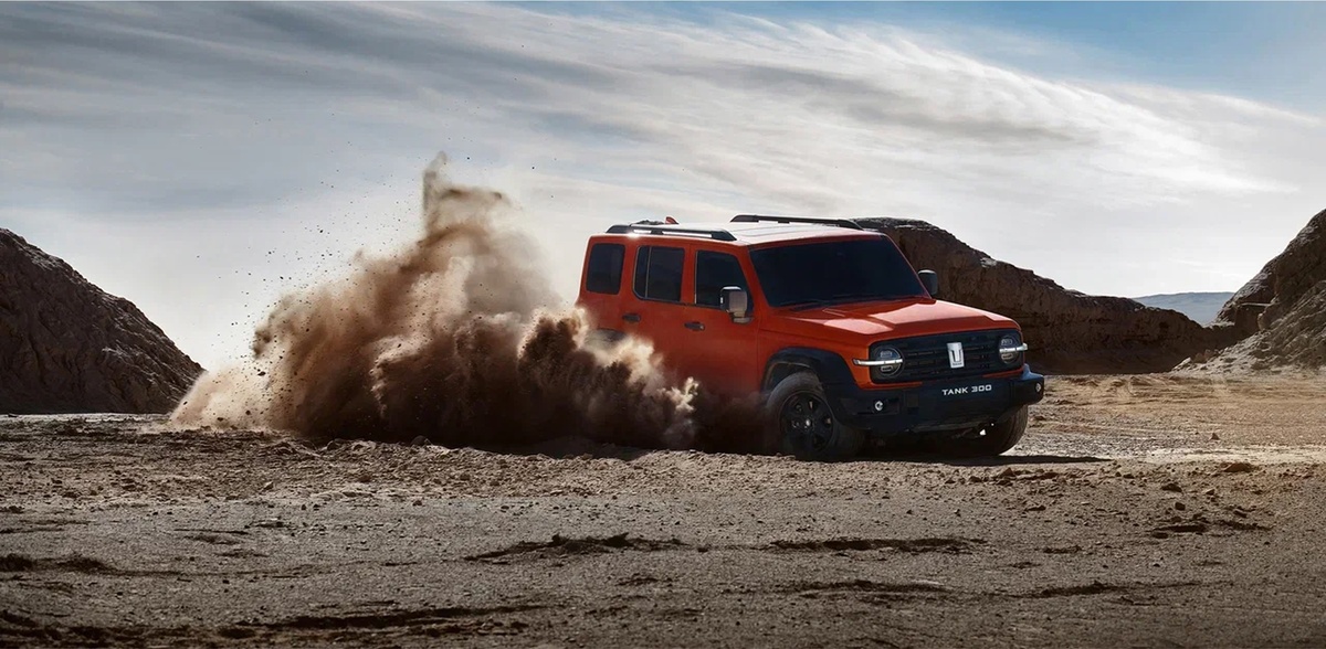 Бездорожье – родная стихия Tank 300