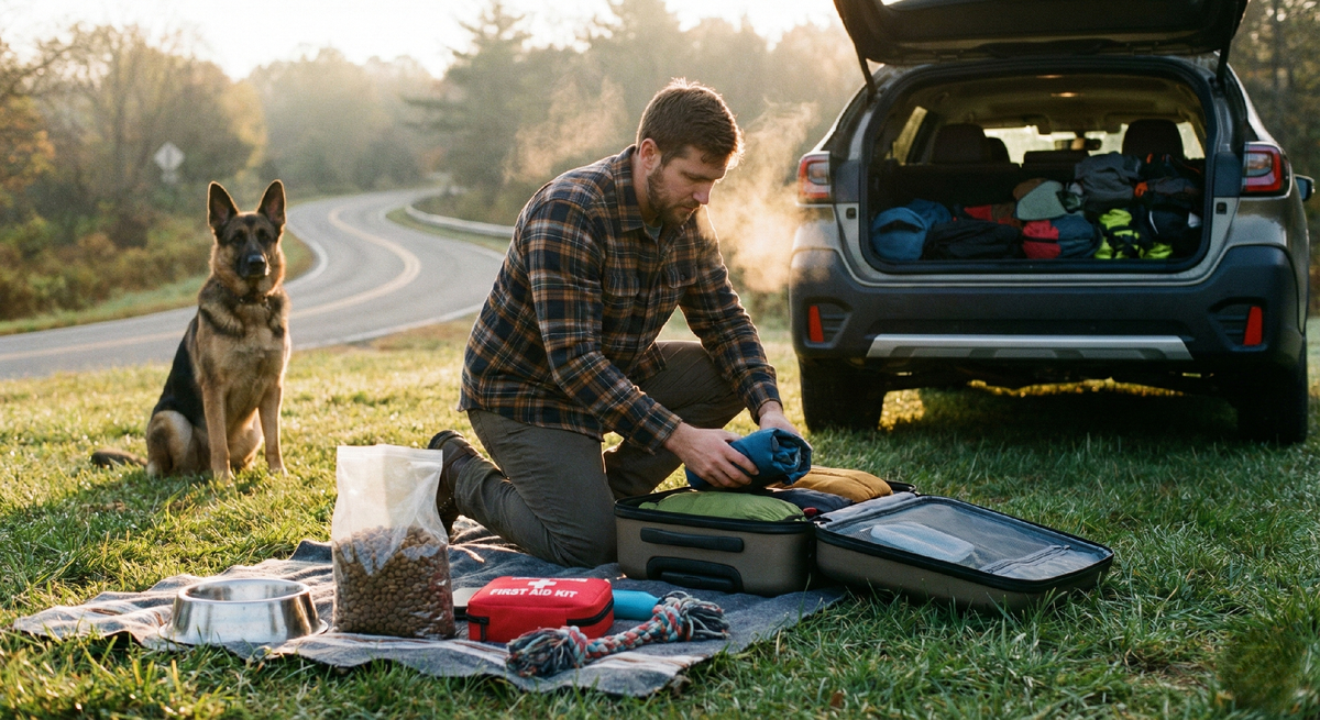 сборы в поездку с собакой