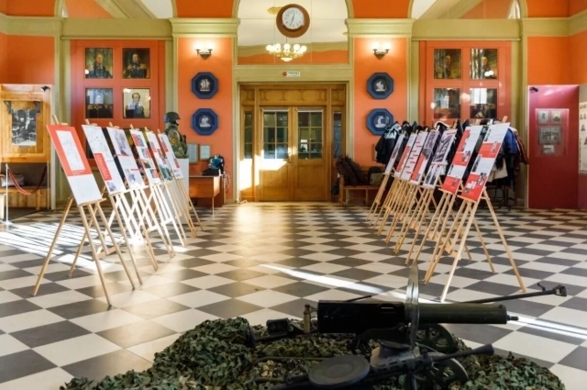    В Тульской области заработала выставка «Дивизия Героев»