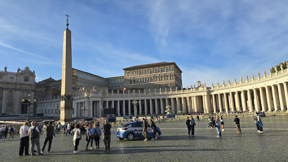 Площадь Святого Петра. Рим