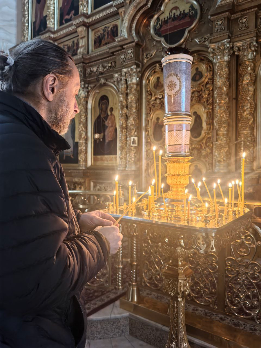 Введенский храм, Оптина пустынь, декабрь 2025