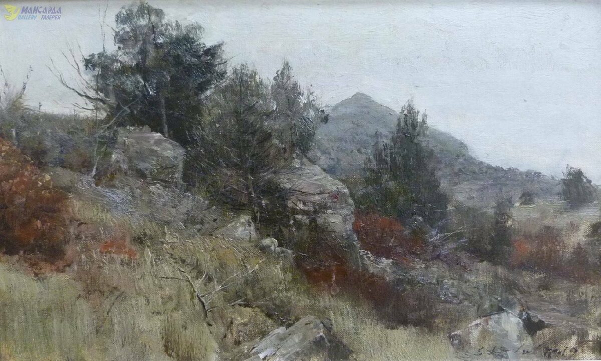 © Евгений Кравцов. Осень в Крыму. Холст, масло. 