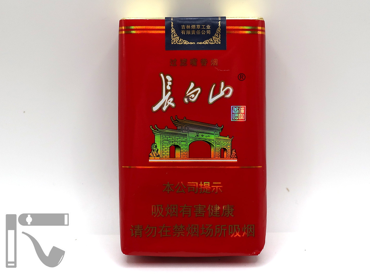 Сигареты Changbaishan Red Soft. Фото: © канал "Уголок Курильщика"