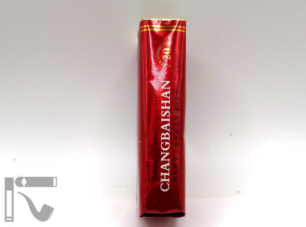 Сигареты Changbaishan Red Soft. Фото: © канал "Уголок Курильщика"