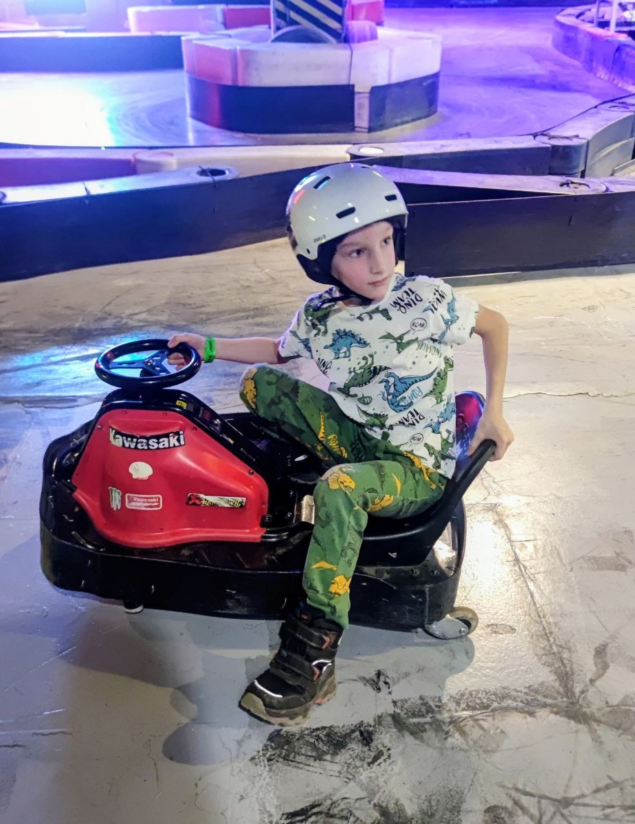 Первый раз на картинге