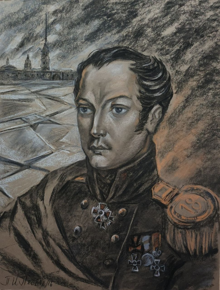 Павел Иванович Пестель. Картина неизвестного художника. 2025