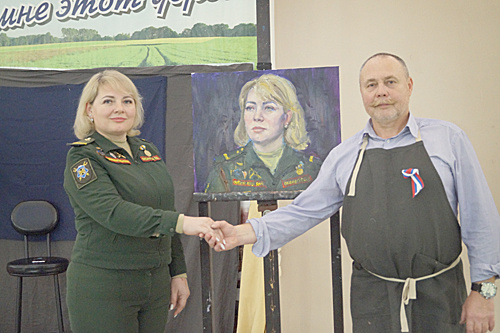    В.В. Оксантюк и И.В. Ребров. / ФОТО Елизаветы Дорофеевой Администратор