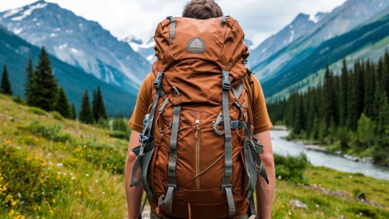     Турист в походе Шедеврум