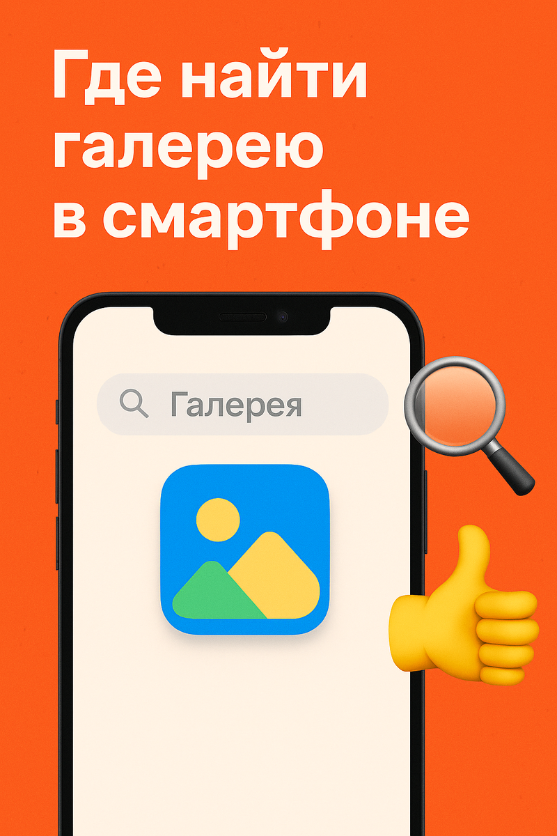 Где найти галерею в смартфоне