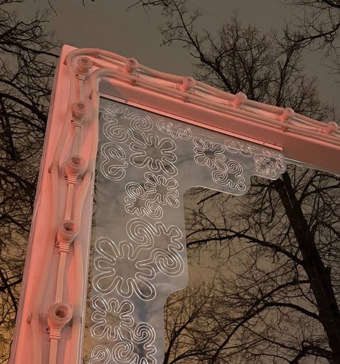 Один из порталов на улице Пушкинской в Вологде