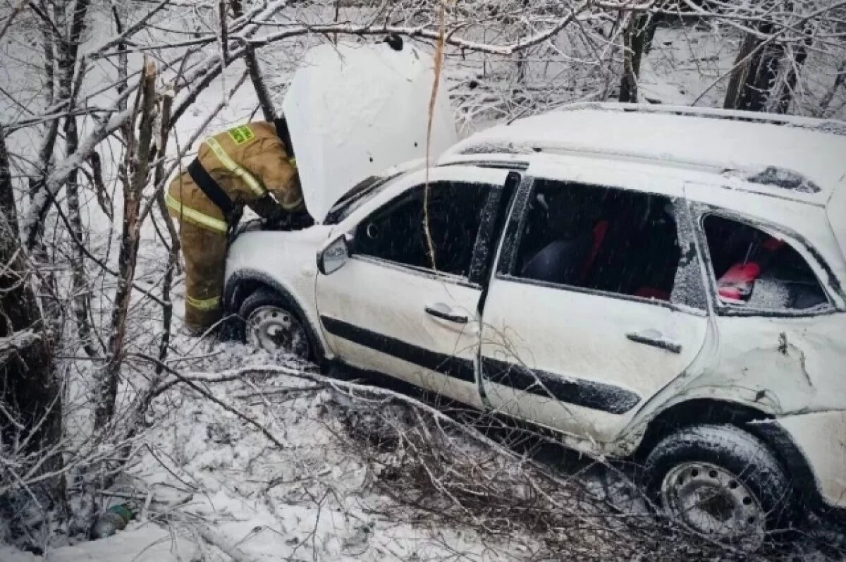    В Безенчукском районе опрокинулась Granta: двое пострадавших в больнице