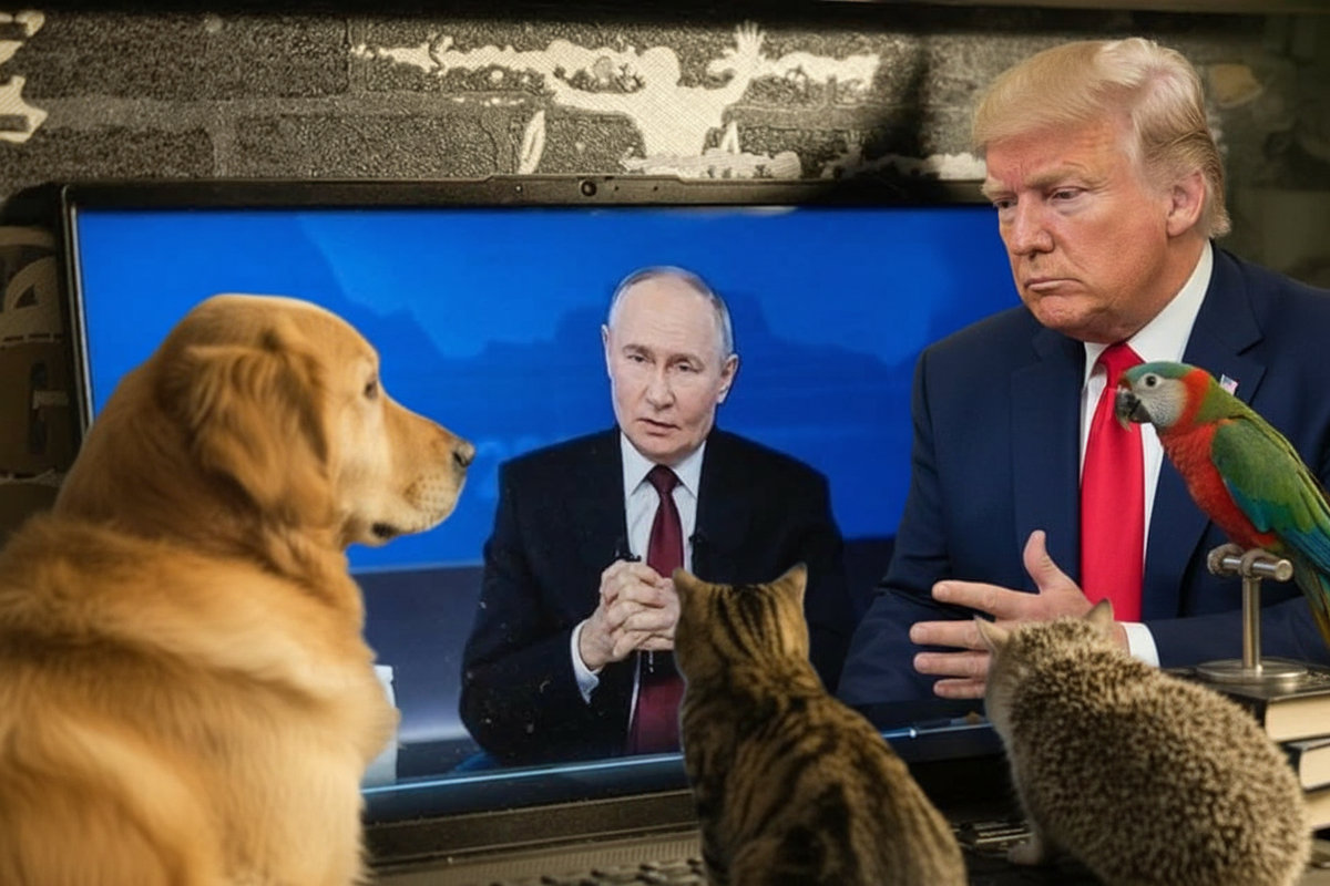 Все смотрят Ответы Путина в 2025 году, даже ъёёёжик