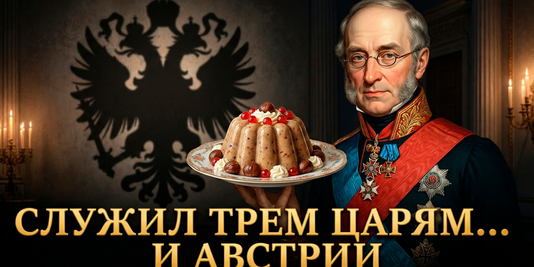 "Австрийский министр" русского царя: почему Нессельроде считали лучшим кулинаром, чем политиком
