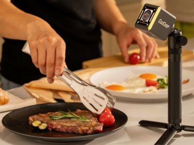    Кухонный ассистент Cube o1 помогает готовить, наблюдая за процессом