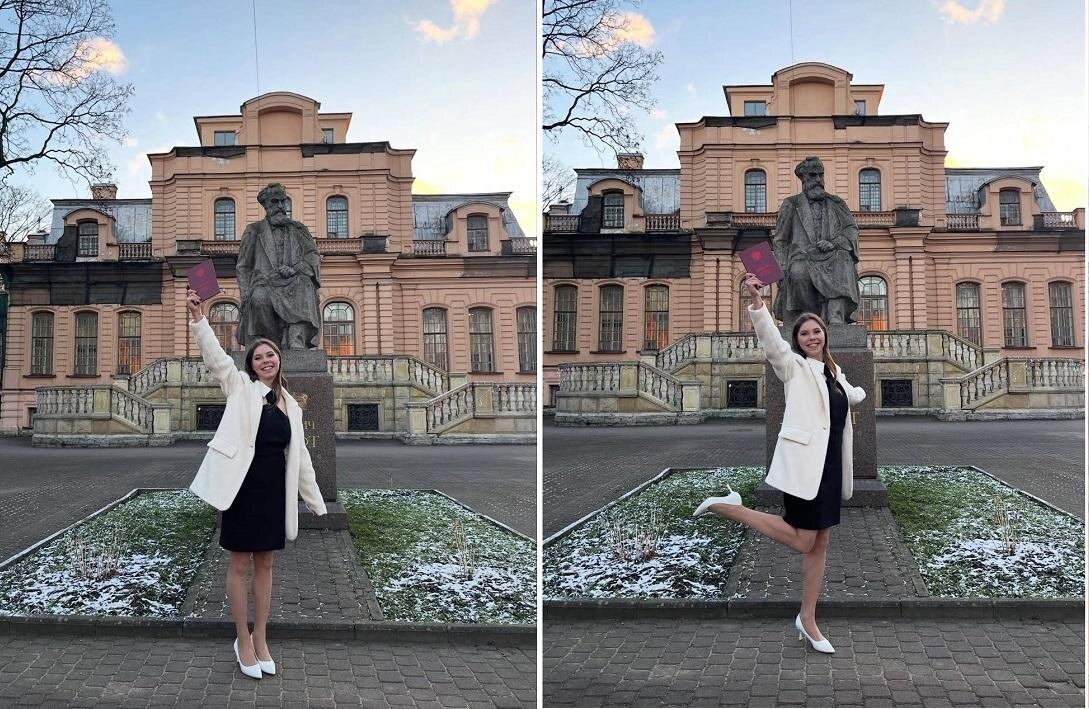     Коллаж «Новости Ру». Исх. фото: соцсети А. Мишиной Фотография взята из открытых источников.