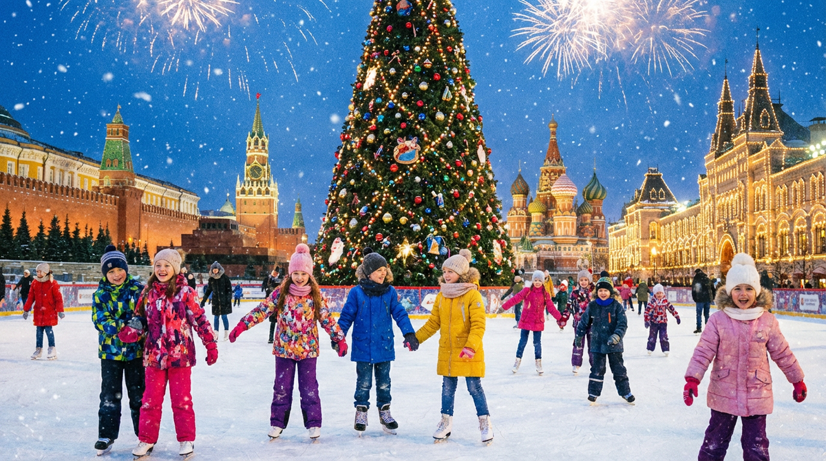 Лучшие идеи, куда сходить с детьми в новогодние каникулы в Москве 2026: бесплатные и платные развлечения, ёлки, музеи, катки с ценами и адресами. Готовый план на все 10 дней каникул.