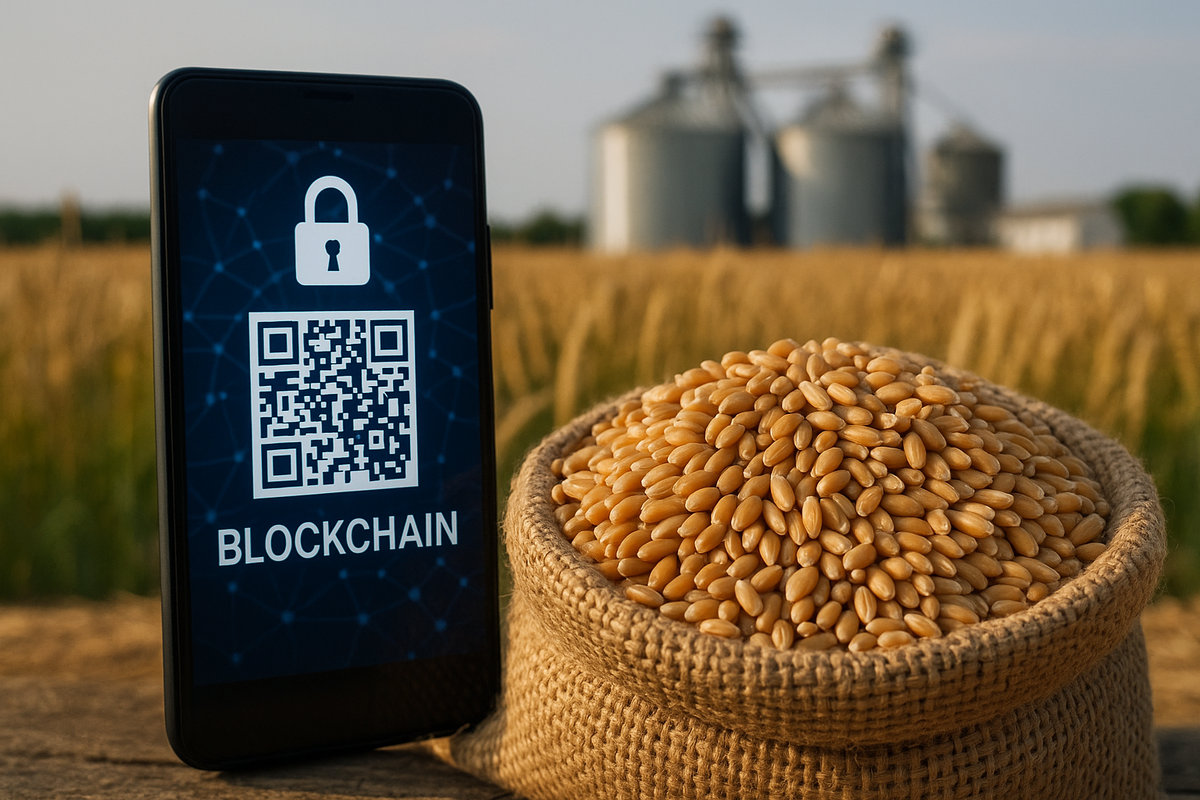 Блокчейн и прослеживаемость зерна: как цифровой паспорт товара повышает цену и открывает премиальные рынки