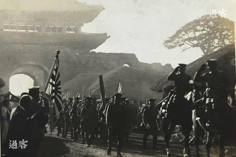 Японские солдаты в Манчжурии, 1932 год. фото из rg.ru