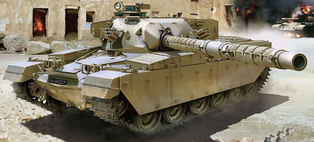 Рисунок танка. 