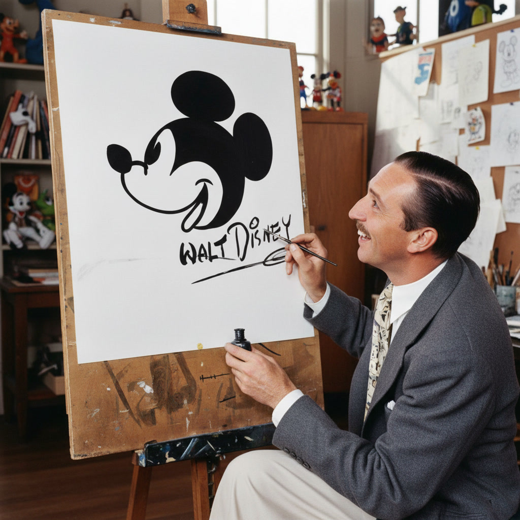 Почти все уверены: Уолт Дисней придумал и сам нарисовал Микки Мауса.
Этот образ давно стал частью массовой культуры.
Но в реальности всё было немного иначе.