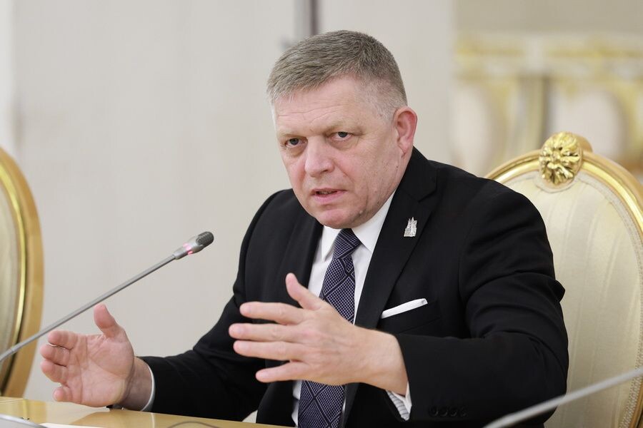    Премьер-министр Словакии Роберт Фицо / Источник: © Александр Щербак/ТАСС