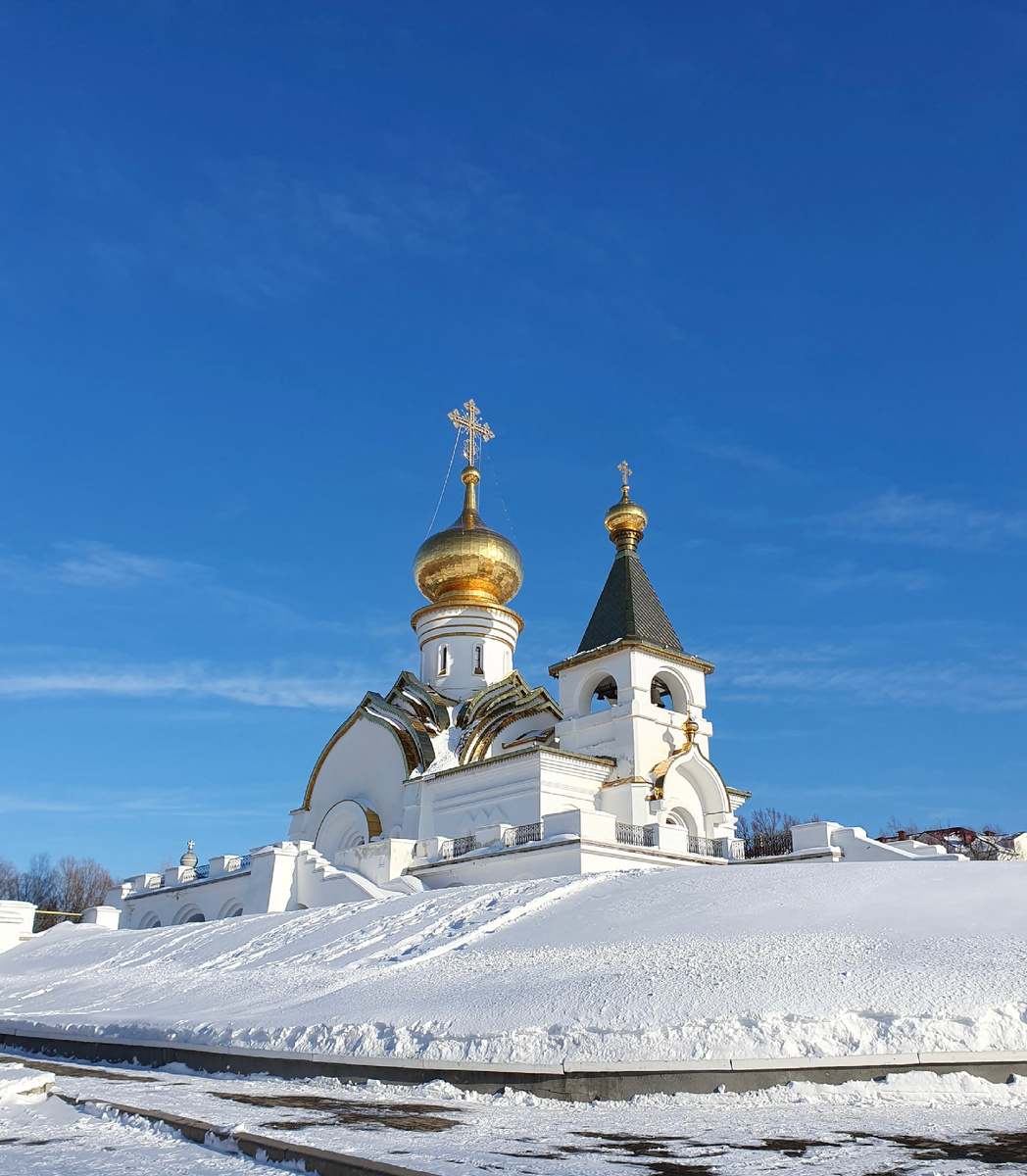 Храм Серафима Саровского в Хабаровске. Фото автора канала