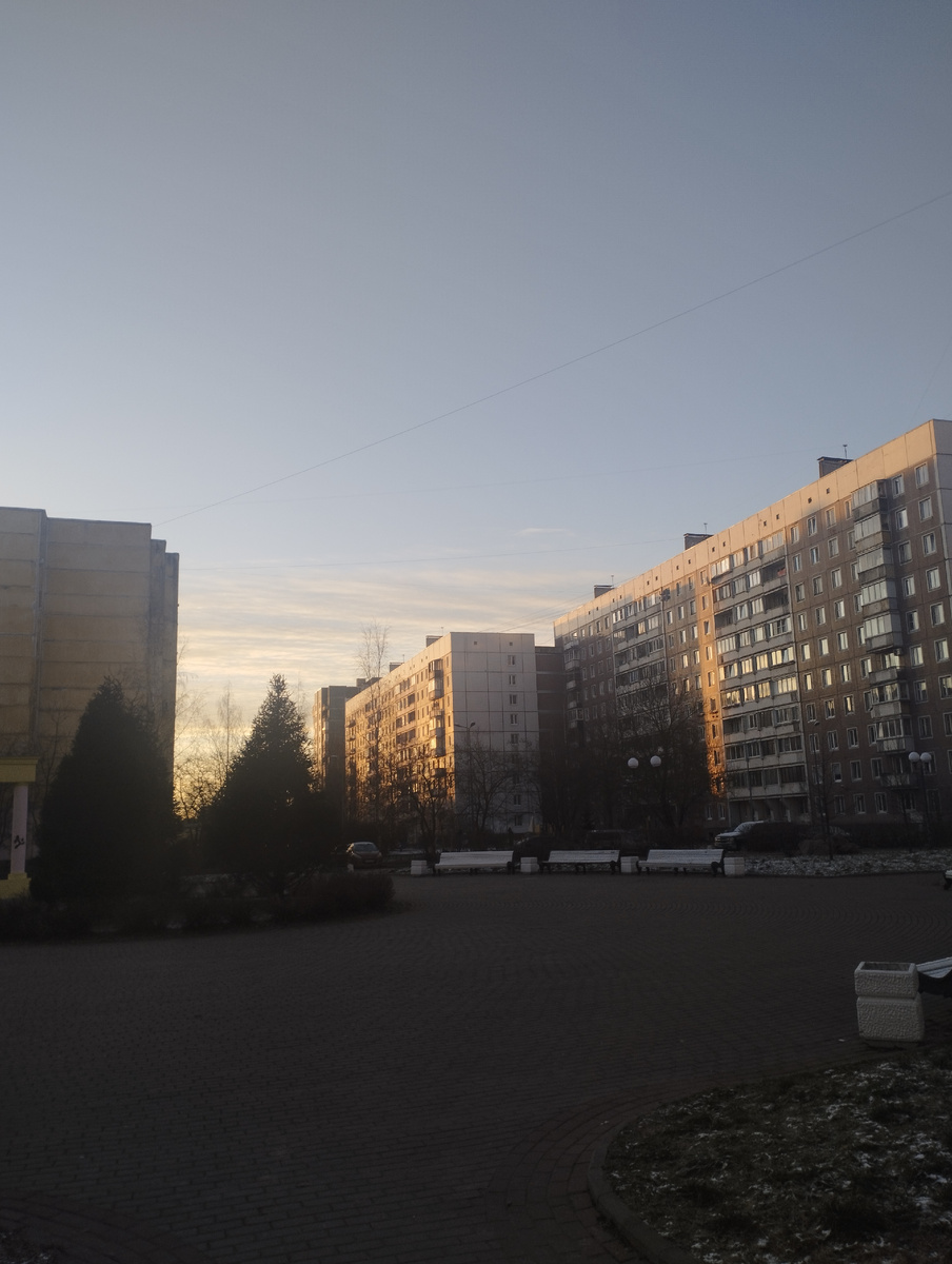 Холодное солнце дня